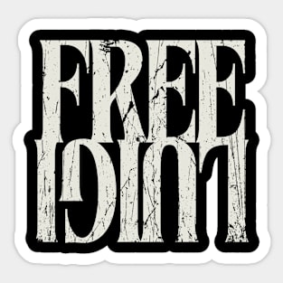 free luigi free luigi Sticker